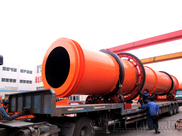 污泥烘干機發貨現場