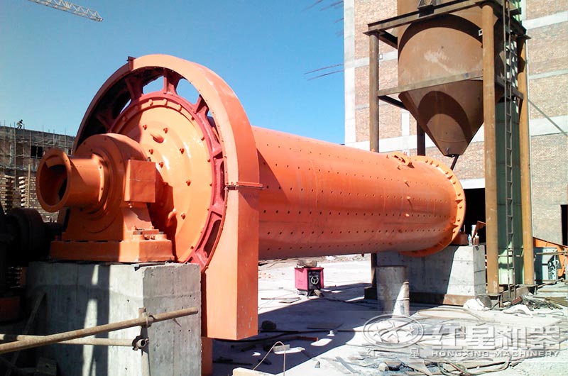 球磨機工作現場