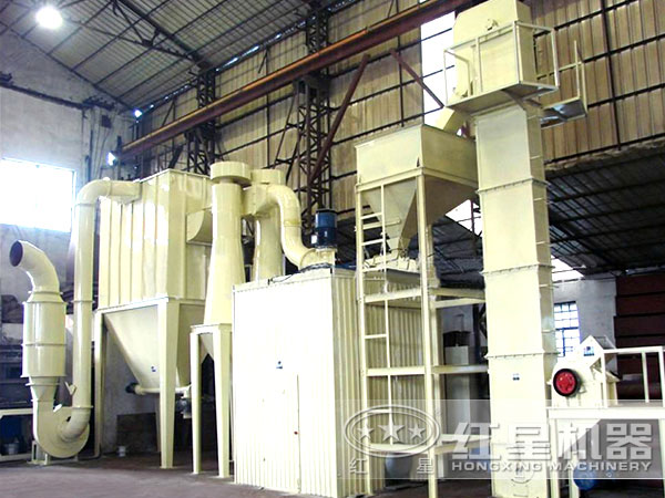 超細磨粉生產現場