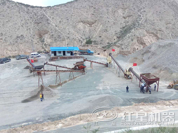 砂石料生產現場