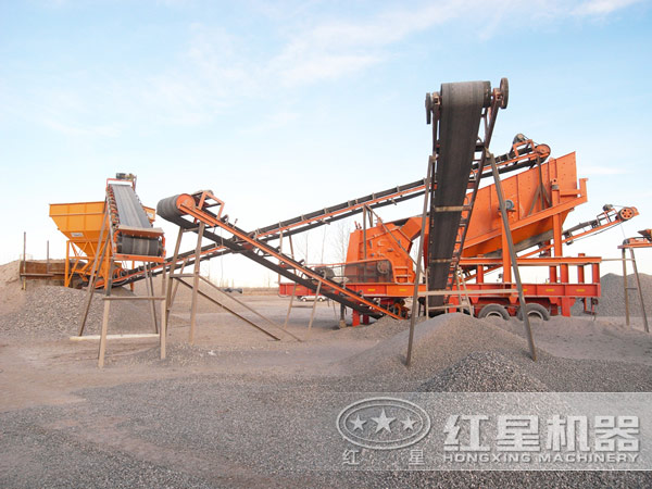 機制砂生產線現場 機制砂生產線現場