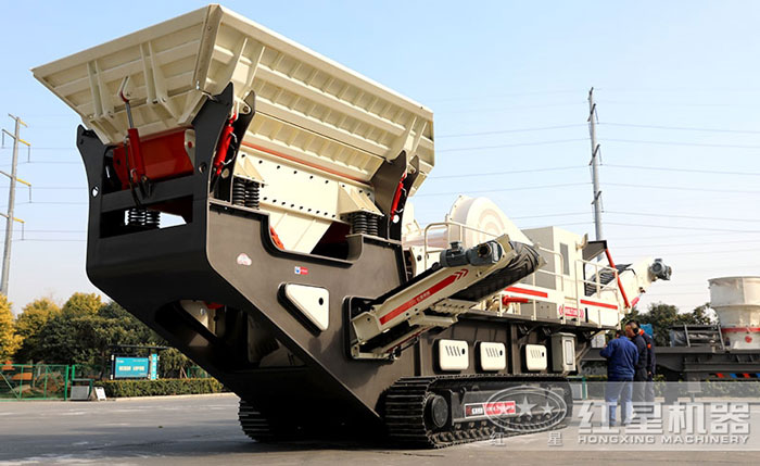 履帶式移動顎式破碎機爬坡最在行 履帶式移動顎式破碎機爬坡最在行