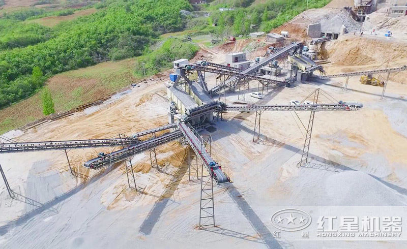 人工制砂生產(chǎn)線現(xiàn)場(chǎng)實(shí)拍 人工制砂生產(chǎn)線現(xiàn)場(chǎng)實(shí)拍