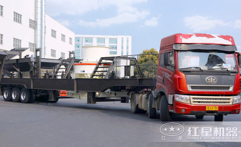 移動制砂機發貨實拍 移動制砂機發貨實拍