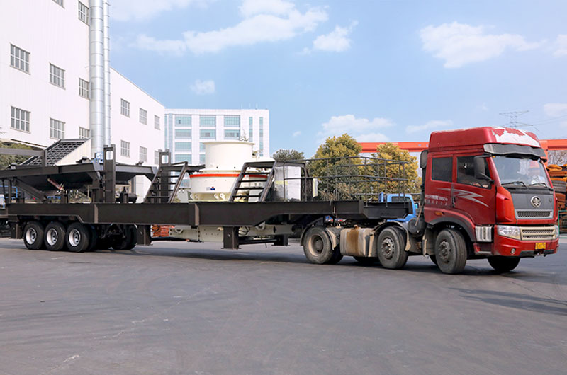 移動制砂機發貨現場