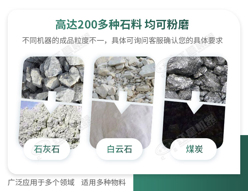 開廠如何選擇磨粉機(jī)型號？磨粉碎機(jī)有哪些型號？