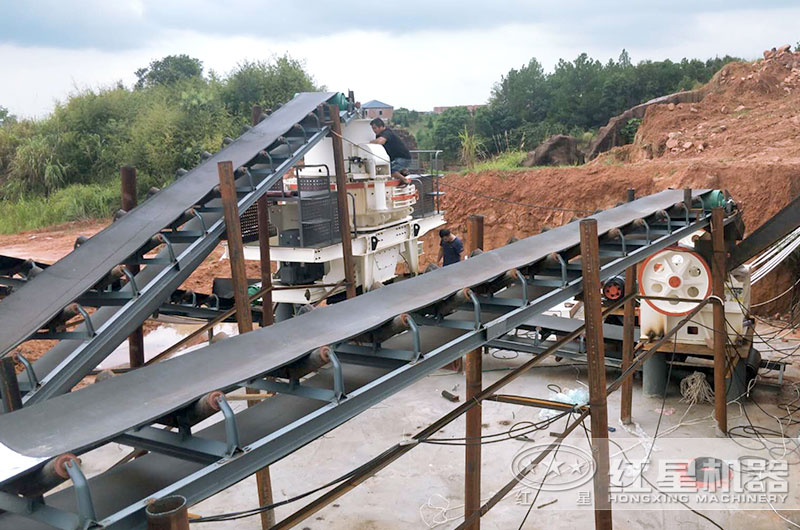 制砂生產線現場