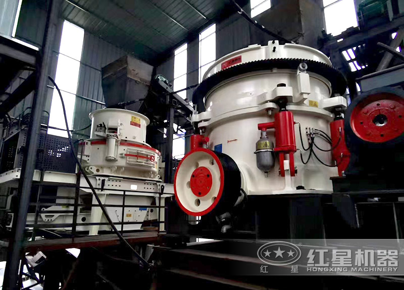 1200圓錐機搭配制砂機、鄂破配置生產線